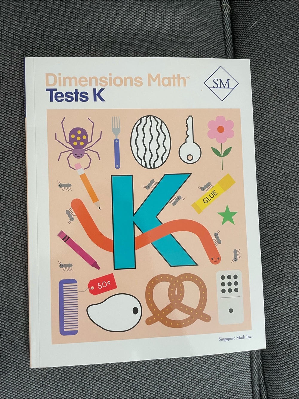 Singapore Dimensions Math KA& B Teacher(EUC) + Test Workbook (never used) - Picture 4 of 4